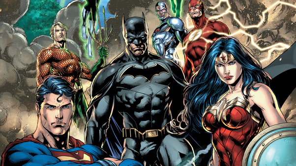 Justice League Dc Comic Art Wallpaper
