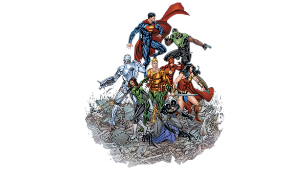 Justice League Dc Comic Artwork HD Wallpaper
