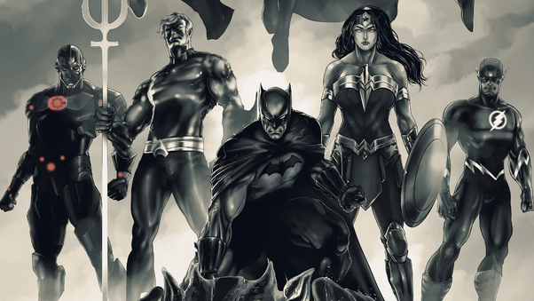 Justice League Dc Fandome 4k Wallpaper