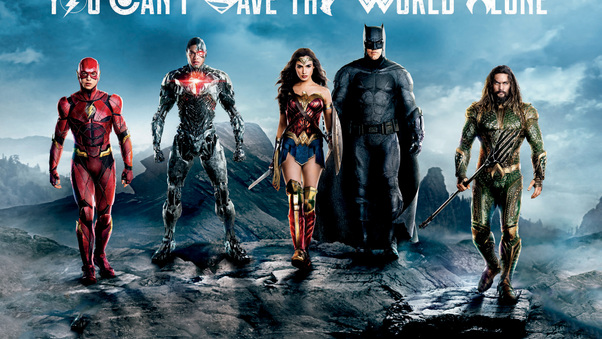 Justice League Flash Cyborg Wonder Woman Batman Aquaman Wallpaper