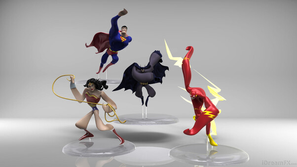 Justice League Gesture Wallpaper