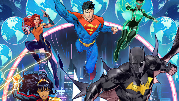 Justice League Heroes Comic Book Art 4k Wallpaper