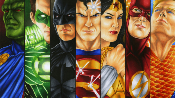 Justice League Heroes Fanart 4k Wallpaper