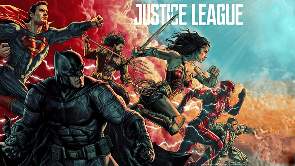 Justice League Poster 4k Wallpaper
