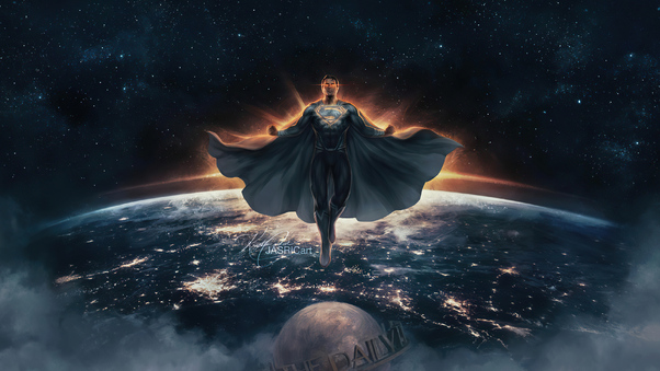 Justice League Zack Superman Black Suit 4k Wallpaper