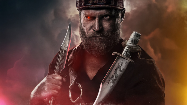 Kano In Mortal Kombat 2 Movie (2560x1024) Resolution Wallpaper