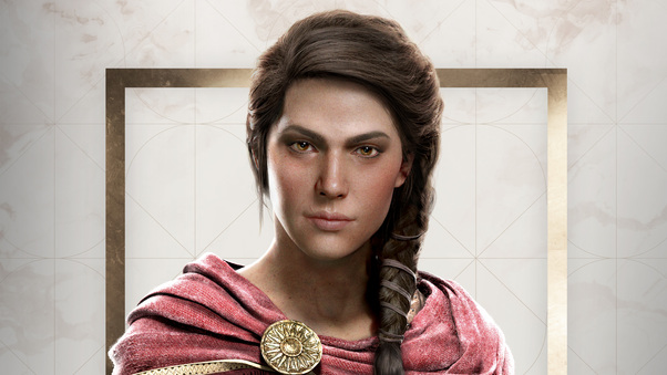 Kassandra Assassins Creed Odyssey 4k Wallpaper