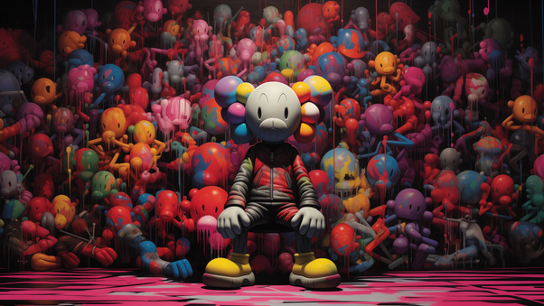 Kaws 4k Wallpaper