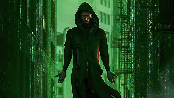 Keanu Reeves The Matrix 4k Wallpaper