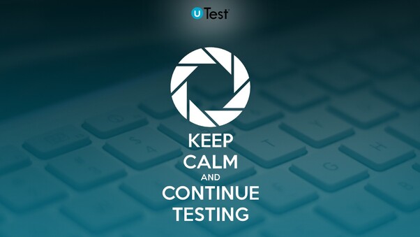 Keep Calm And Continue Testing Wallpaper