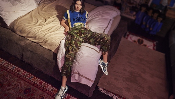 Kendall Jenner Adidas Campaign 4k Wallpaper