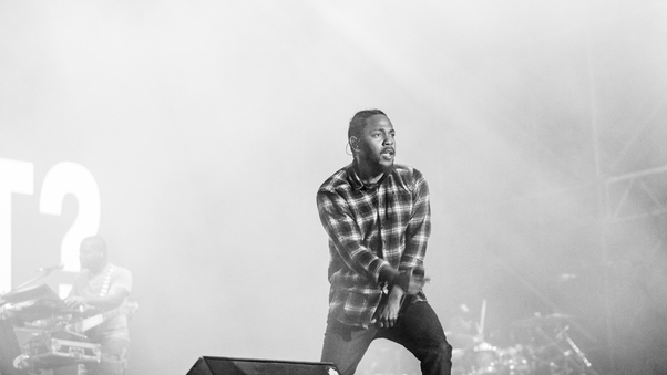 Kendrick Lamar Monochrome Wallpaper
