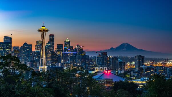 Kerry Park Seattle United States 5k Wallpaper