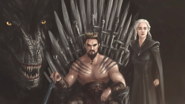 Khal Drago Daenerys Targayen Wallpaper