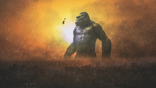 King Kong 4k Wallpaper