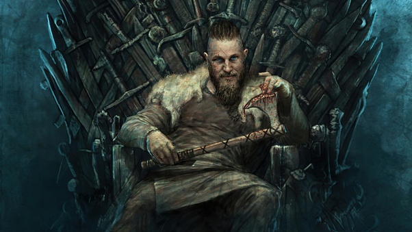 King Ragnar 4k Wallpaper