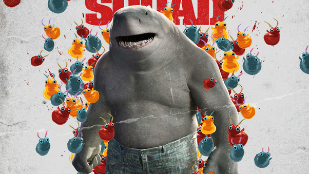 King Shark The Suicide Squad 5k Wallpaper