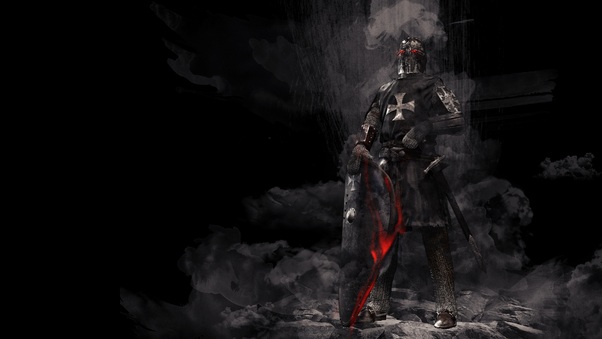 Knight With Sword Artwork Wallpaper