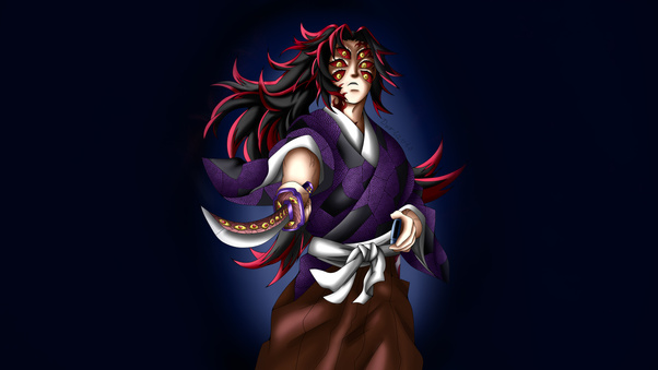 Kokushibo In Demon Slayer Kimetsu No Yaiba (1280x720) Resolution Wallpaper
