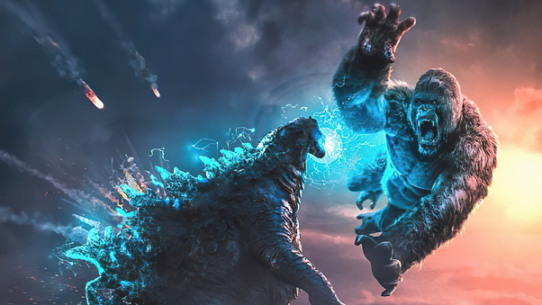 Kong V Godzilla 4k Wallpaper