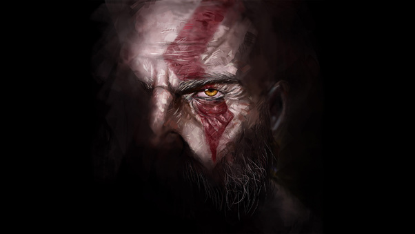 Kratos God Of War 4 Artwork Wallpaper