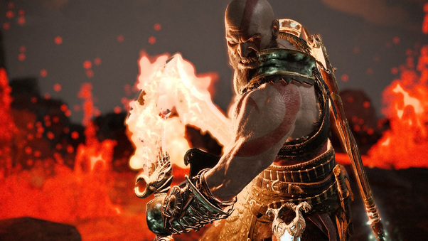 Kratos God Of War 4 Game Wallpaper