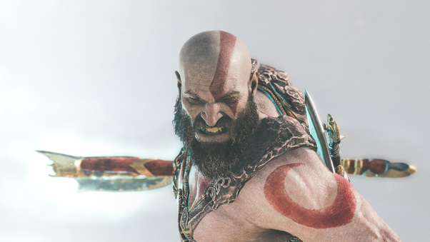 Kratos God Of War 4k 2018 Wallpaper