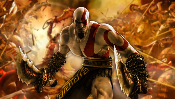 Kratos God Of War 4k Game Wallpaper