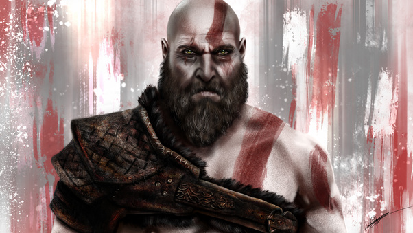 Kratos God Of War 8k Wallpaper