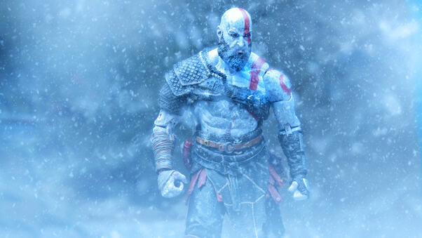 Kratos God Of War Video Game Hd Wallpaper