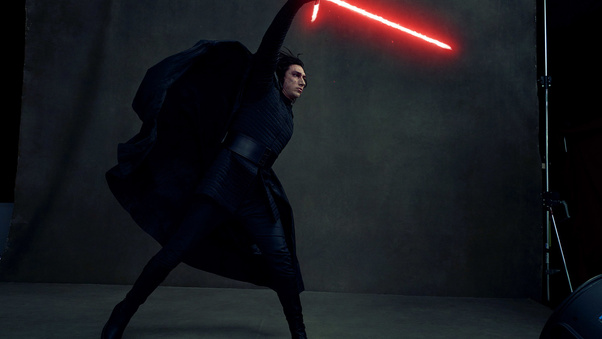 Kylo Ren In Star Wars The Last Jedi 4k Vanity Fair Wallpaper