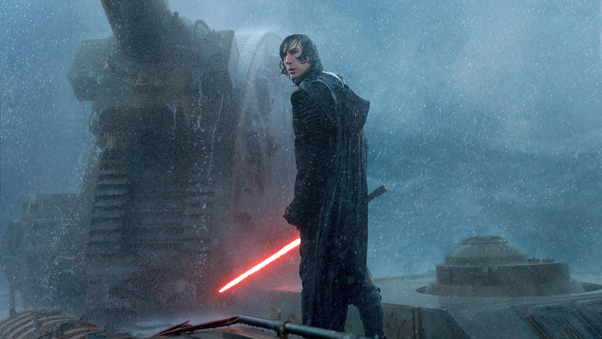 Kylo Ren In Star Wars The Rise Of Skywalker Wallpaper