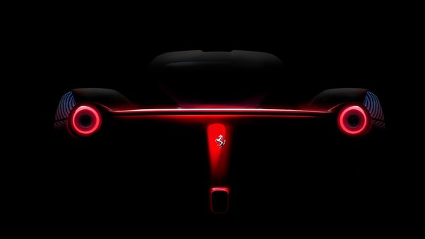La Ferrari 4k Rear Lights Wallpaper
