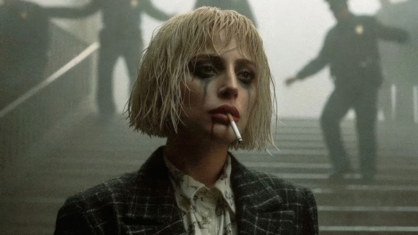 Lady Gaga In Joker Folie A Deux Movie Wallpaper