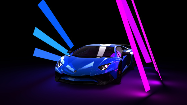 Lamborghini Aventador 8k Wallpaper