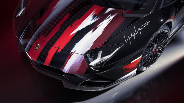 Lamborghini Aventador S Modified By Yohji Yamamoto Wallpaper