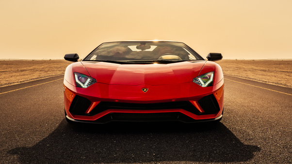 Lamborghini Aventador S Roadster 2019 Wallpaper