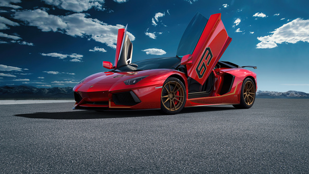 Lamborghini Aventador SVJ 63 2020 Wallpaper