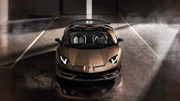 Lamborghini Aventador SVJ Roadster 2019 Front Wallpaper