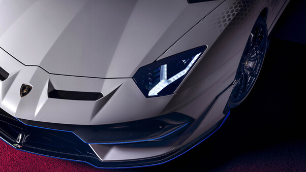 Lamborghini Aventador SVJ Roadster Xago Edition Headlamp Wallpaper