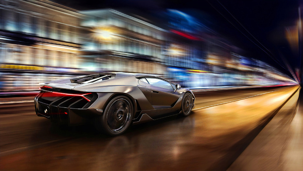 Lamborghini Centenario Digital Art Wallpaper