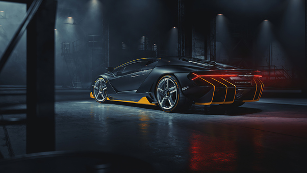 Lamborghini Centenario Rear 2020 Wallpaper