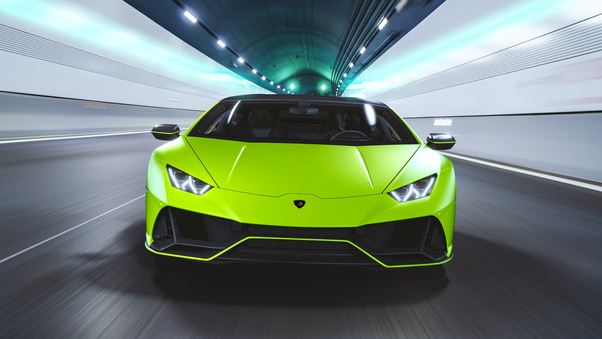 Lamborghini Huracan EVO Fluo Capsule 2020 4k Wallpaper