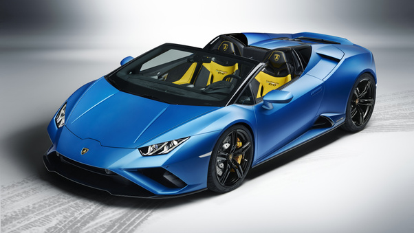 Lamborghini Huracan Evo Spyder 2020 New Wallpaper