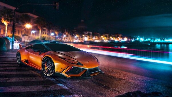 Lamborghini Huracan Full HD Wallpaper