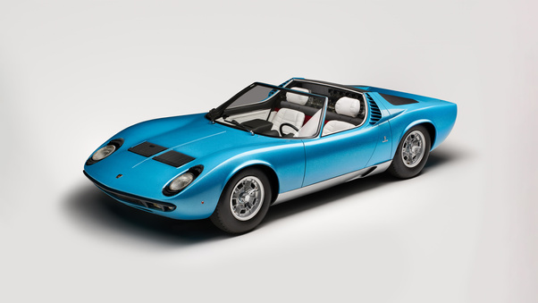 Lamborghini Miura Roadster 1968 (3000x2000) Resolution Wallpaper