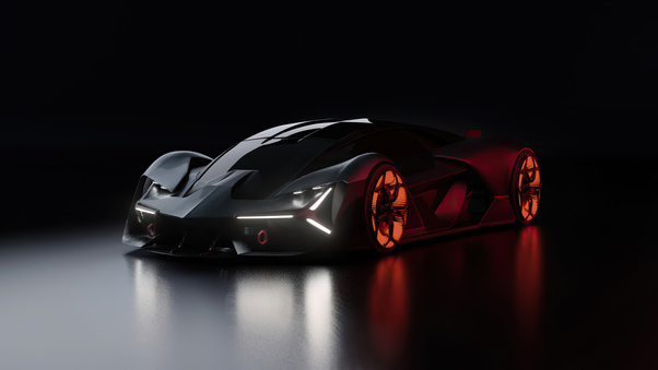 Lamborghini Terzo Millennio 2020 4k Wallpaper