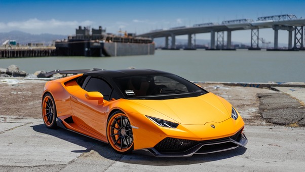 Lamborghini VAG Performante Huracan Orange Wallpaper