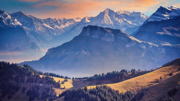 Landscape Alpine Mountains Landscape 5k Wallpaper