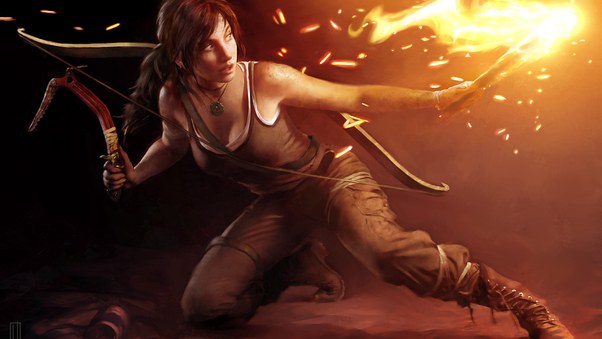Lara Croft 5k Wallpaper